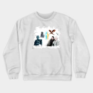 Fire and Ice Crewneck Sweatshirt